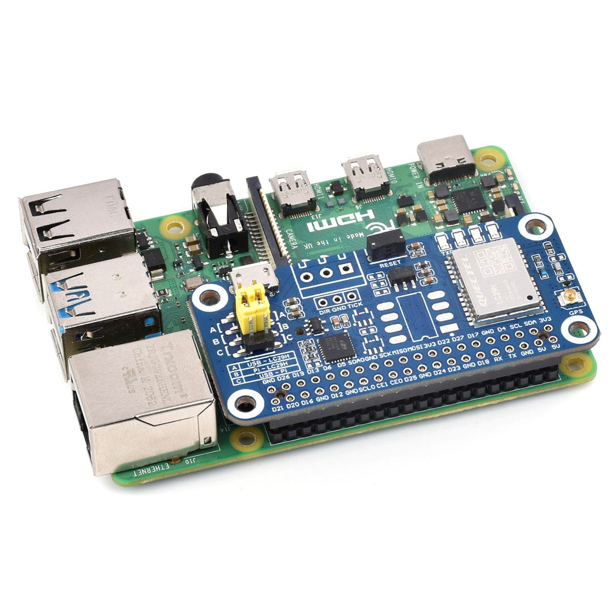 LC29H(DA) GPS/RTK HAT for Raspberry Pi by Waveshare - The Pi Hut