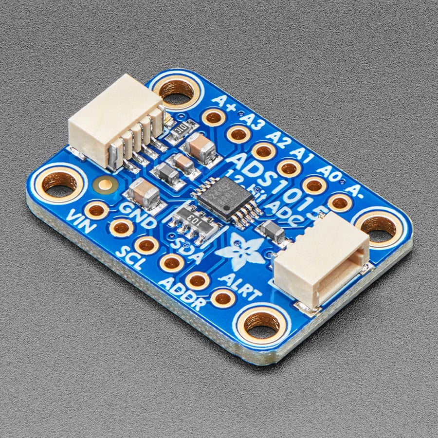 ADS1015 12-Bit ADC - 4 Channel with Programmable Gain Amplifier - STEMMA QT / Qwiic by Adafruit - The Pi Hut