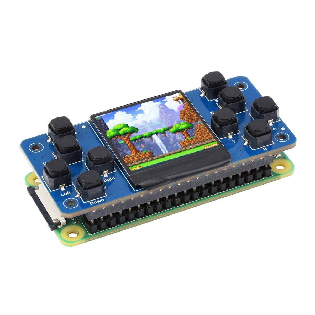 GamePi13 1.3" LCD Game HAT for Raspberry Pi (240 x 240) by Waveshare - The Pi Hut