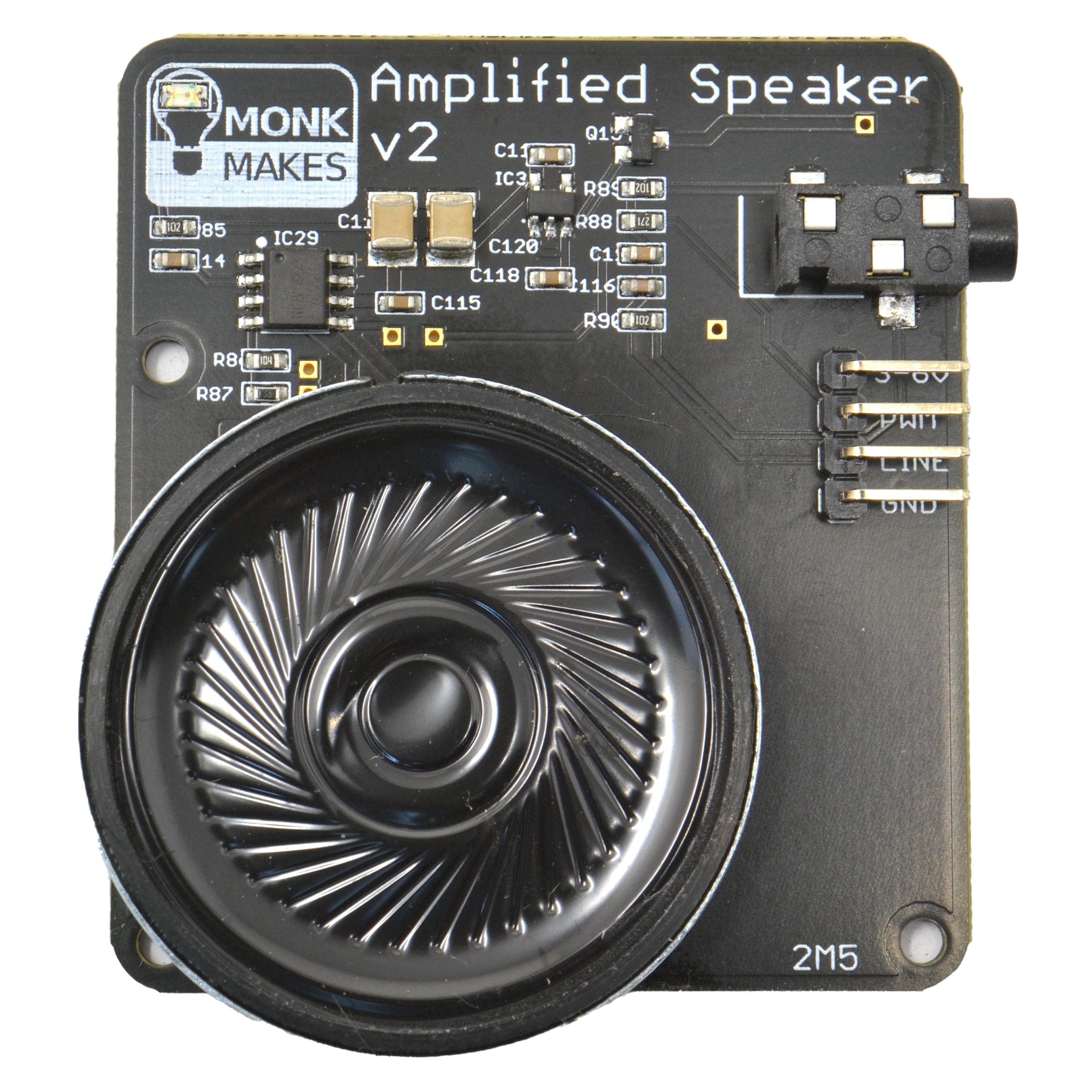 Monk Makes Amplified Speaker 2 by Monk Makes - The Pi Hut