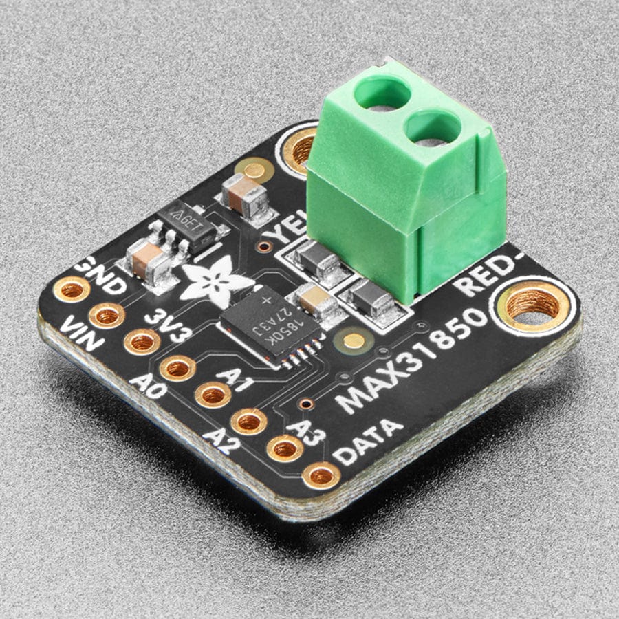 Thermocouple Amplifier with 1-Wire Breakout Board - MAX31850K by Adafruit - The Pi Hut