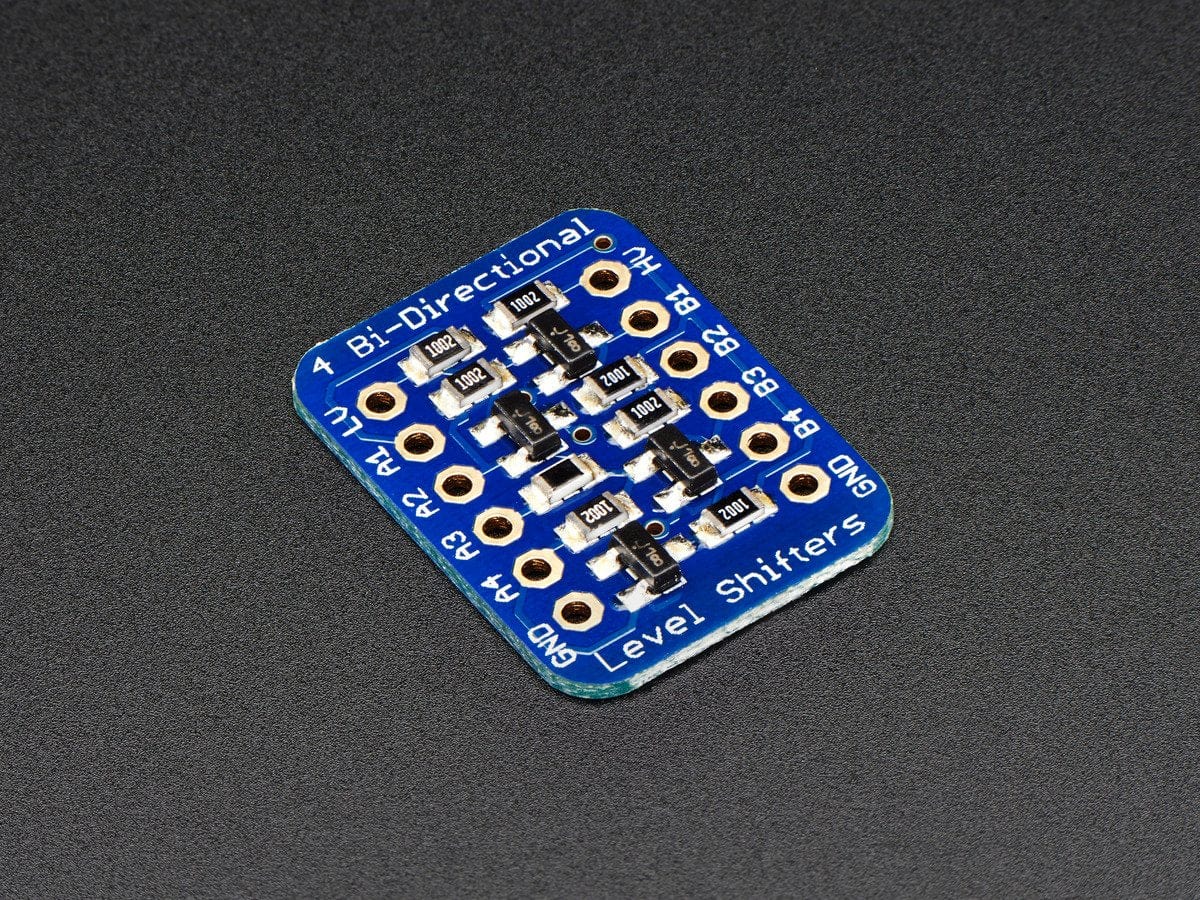 4-channel I2C-safe Bi-directional Logic Level Converter (BSS138) by Adafruit - The Pi Hut