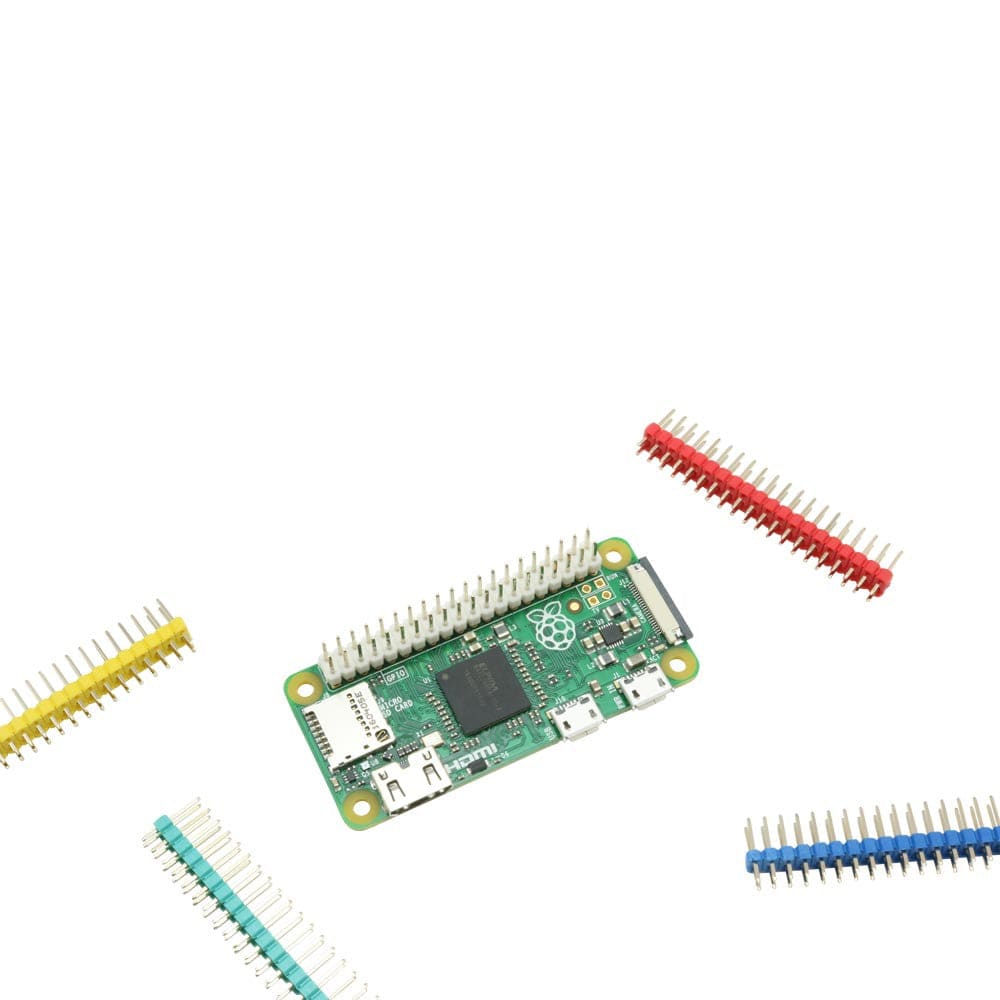 Coloured GPIO Headers - 5 Pack by The Pi Hut - The Pi Hut