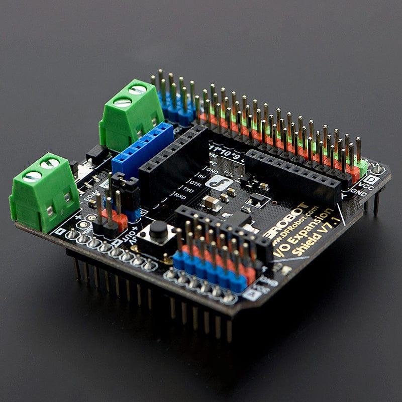 Gravity: IO Expansion Shield for Arduino V7.1 by DFRobot - The Pi Hut