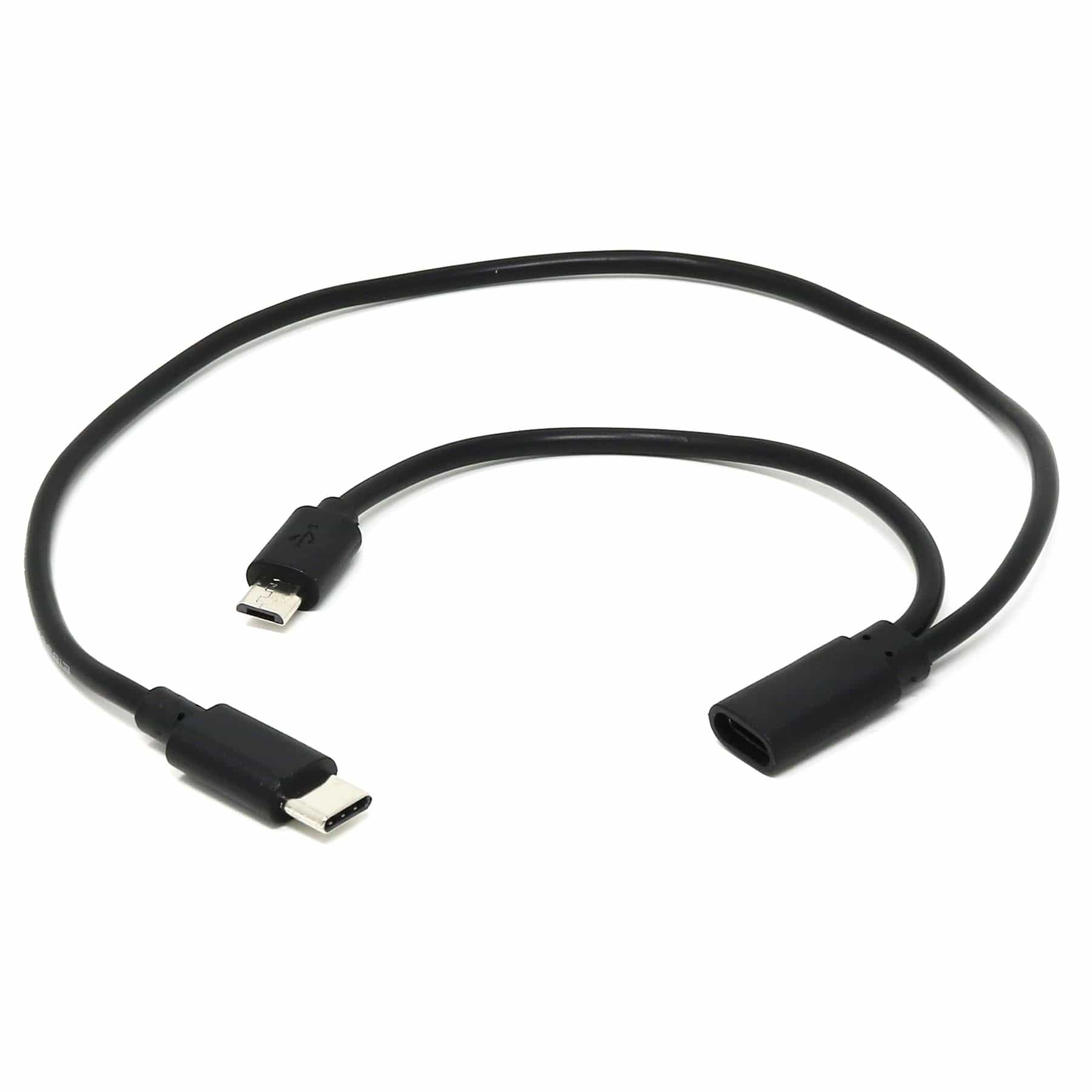 USB-C Power Splitter for Raspberry Pi Touchscreen Display by The Pi Hut - The Pi Hut