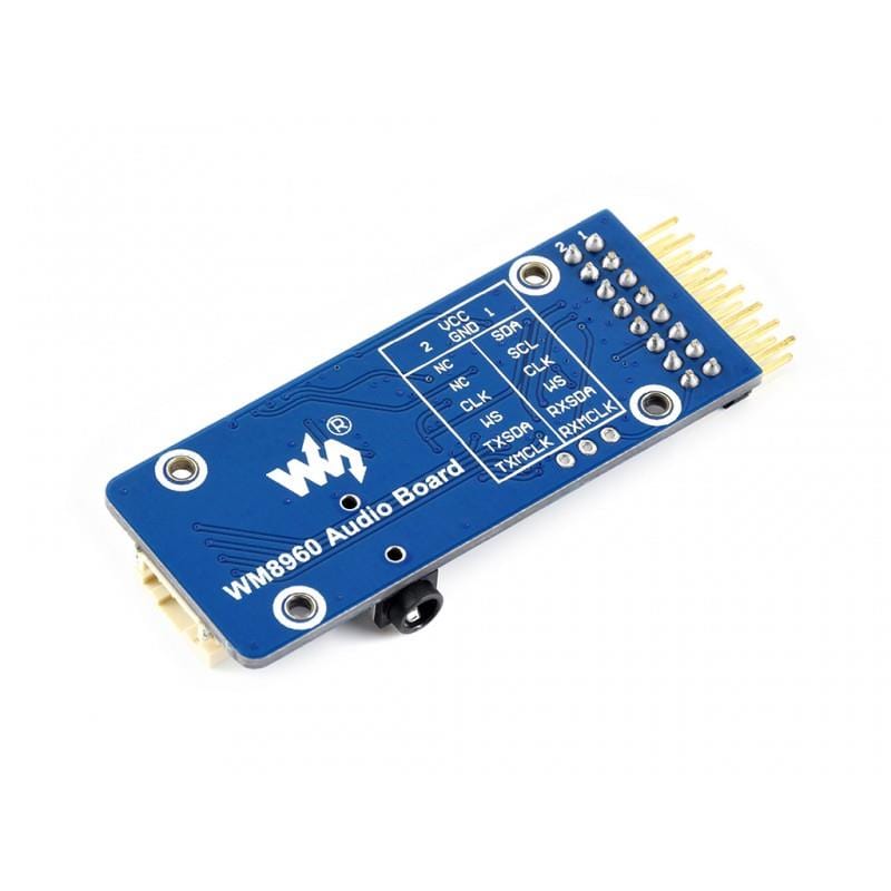 WM8960 Stereo CODEC Audio Module (Play/Record) by Waveshare - The Pi Hut